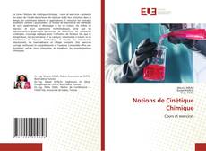 Portada del libro de Notions de Cinétique Chimique