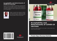 Bookcover of Acceptability and determinants of COVID-19 vaccines