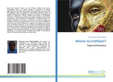 Copertina di Amour ou trahison?