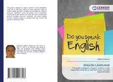 Couverture de ENGLISH LANGUAGE