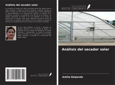 Buchcover von Análisis del secador solar