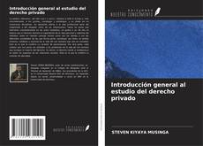 Copertina di Introducción general al estudio del derecho privado