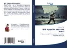 Portada del libro de War, Pollution, and Food Webs: