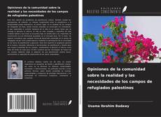 Buchcover von Opiniones de la comunidad sobre la realidad y las necesidades de los campos de refugiados palestinos