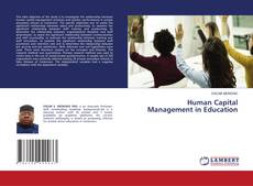 Capa do livro de Human Capital Management in Education 