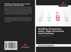 Bookcover of Drafting of business plans, legal structures and financing