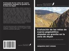 Buchcover von Evaluación de las vetas de cuarzo pegmatítico alojadas en granito en la zona de Akpet