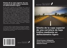 Buchcover von Diseño de la capa superior de una carretera de bajo tráfico mediante un deflectómetro ligero