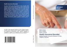 Capa do livro de Health Insurance Decoded 