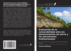 Copertina di Evaluación de la vulnerabilidad ante los deslizamientos de tierra y los mecanismos institucionales