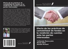 Buchcover von Efecto de las prácticas de contabilidad de fondos en la rendición de cuentas ante las partes interesadas