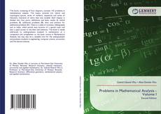 Copertina di Problems in Mathematical Analysis - Volume I