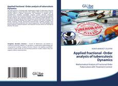 Portada del libro de Applied fractional -Order analysis of tuberculosis Dynamics