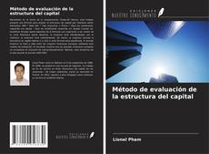 Método de evaluación de la estructura del capital kitap kapağı