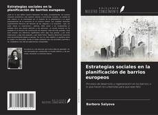 Buchcover von Estrategias sociales en la planificación de barrios europeos