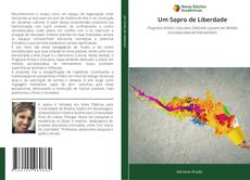 Capa do livro de Um Sopro de Liberdade 