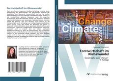 Forstwirtschaft im Klimawandel kitap kapağı