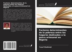 Copertina di Factores determinantes de la pobreza entre los hogares dedicados a la pesca artesanal en Nigeria