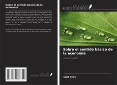 Buchcover von Sobre el sentido básico de la economía