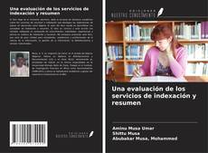 Buchcover von Una evaluación de los servicios de indexación y resumen