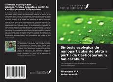 Copertina di Síntesis ecológica de nanopartículas de plata a partir de Cardiospermum halicacabum