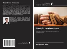 Buchcover von Gestión de desastres