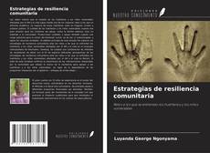 Buchcover von Estrategias de resiliencia comunitaria