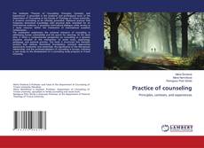 Portada del libro de Practice of counseling