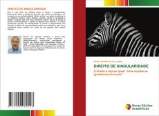 Capa do livro de DIREITO DE SINGULARIDADE 