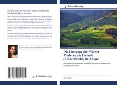 Buchcover von Die Literaten der Wiener Moderne als Fremde (Einheimische) in Aussee