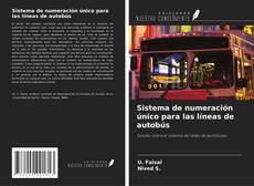 Buchcover von Sistema de numeración único para las líneas de autobús