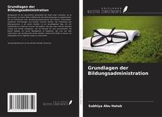 Copertina di Grundlagen der Bildungsadministration