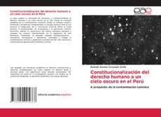 Borítókép a  Constitucionalización del derecho humano a un cielo oscuro en el Perú - hoz