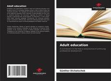 Buchcover von Adult education