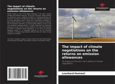 Portada del libro de The impact of climate negotiations on the returns on emission allowances