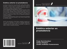 Couverture de Estética anterior en prostodoncia