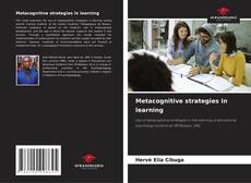 Bookcover of Metacognitive strategies in learning