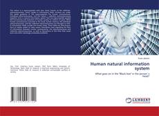 Borítókép a  Human natural information system - hoz