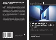 Buchcover von Política nacional y etnodemografía de la RSS uzbeka