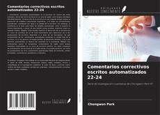 Couverture de Comentarios correctivos escritos automatizados 22-24