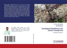 Bookcover of Ecological Resilience for Green Footprints