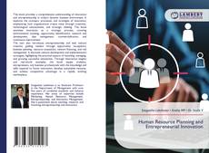 Bookcover of Human Resource Planning and Entrepreneurial Innovation