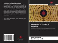 Buchcover von Validation of analytical methods