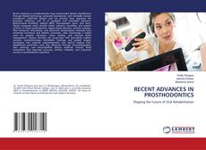 Bookcover of RECENT ADVANCES IN PROSTHODONTICS
