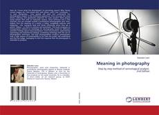 Bookcover of Meaning in photography