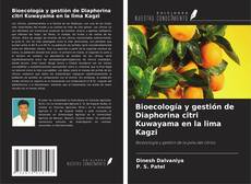 Copertina di Bioecología y gestión de Diaphorina citri Kuwayama en la lima Kagzi
