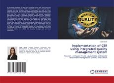 Borítókép a  Implementation of CSR using integrated quality management system - hoz