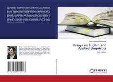 Bookcover of Essays on English and Applied Linguistics