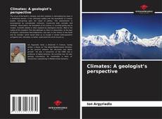 Bookcover of Climates: A geologist’s perspective