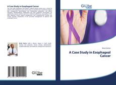 A Case Study in Esophageal Cancer的封面
